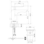 Смеситель Lemark Contest LM5806CW для раковины