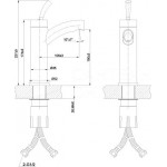 Смеситель Lemark Element LM5106S для раковины