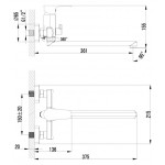 Смеситель Lemark Plus Factor универсальный LM1651C