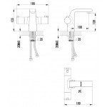 Термостат Lemark Yeti для раковины LM7836C