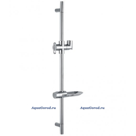 Штанга для душа Lemark 685 мм с овальной мыльницей LM8062C