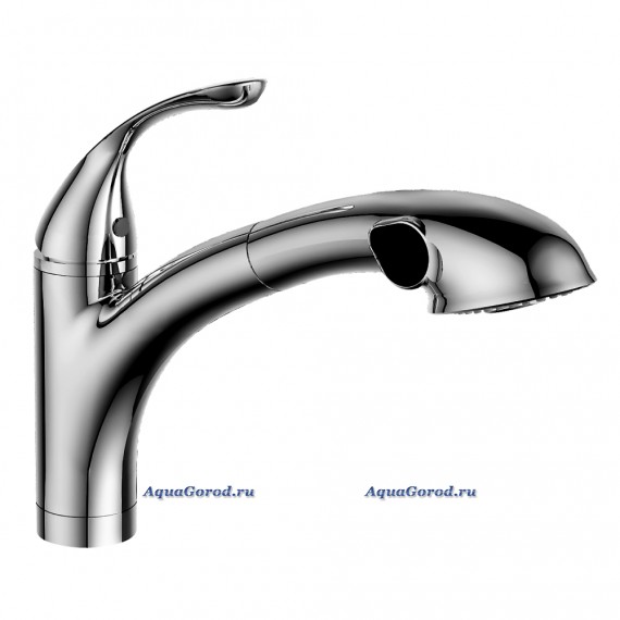 Смеситель Lemark Intense для кухни с вытягивающимся поворотным изливом LM5650C