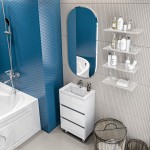 Тумба с раковиной Marka One Bumble 40 выдвижной умывальник напольная белый У90671 Тумба с раковиной Marka One Bumble 40 выдвижной умывальник напольная белый У90671