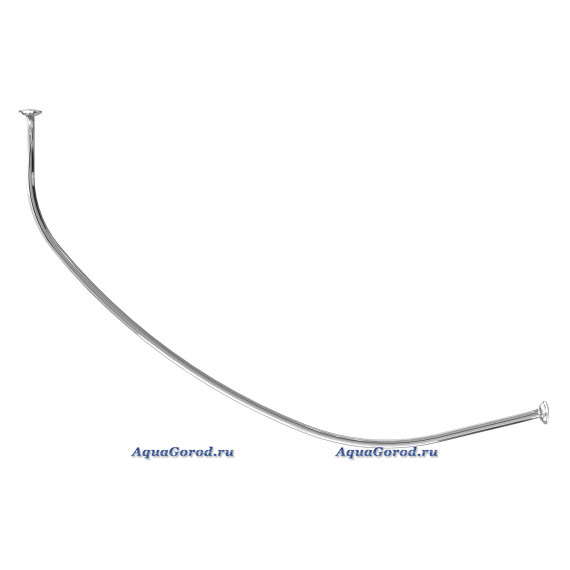 Карниз для ванны 1МарКа Г-образный Gracia 160 см 05гр1610г