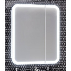 Зеркало-шкаф Opadiris Элеганс 80 с подсветкой белый матовый 00-00006876