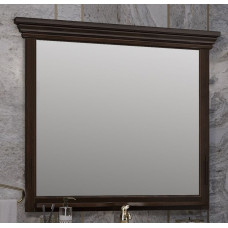 Зеркало Opadiris Риспекто 100 с полочкой без светильников орех антик (нагал) 00-00007049