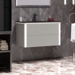 Тумба под умывальник Opadiris Рубинно 90 подвесная серый/белый 00-00005943 Тумба под умывальник Opadiris Рубинно 90 подвесная серый/белый 00-00005943