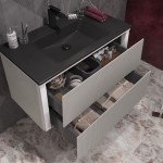 Тумба под умывальник Opadiris Рубинно 90 подвесная серый/белый 00-00005943 Тумба под умывальник Opadiris Рубинно 90 подвесная серый/белый 00-00005943