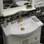 Тумба под умывальник Opadiris Тибет 75 стекло слоновая кость 00-00002839