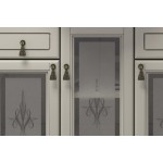 Тумба под умывальник Opadiris Тибет 75 стекло слоновая кость 00-00002839