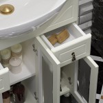 Тумба под умывальник Opadiris Тибет 75 стекло слоновая кость 00-00002839