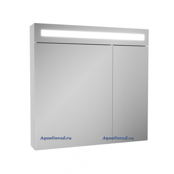 Зеркальный шкаф Owl Nyborg 80 с LED подсветкой