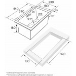 Мойка кухонная Paulmark Klein 23х44 нержавеющая сталь золото PM202344-BG