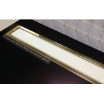 Водоотводящий желоб Pestan Confluo Premium Gold White Glass Line 550