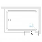 Шторка на ванну RGW Screens SC-056-8 50х150 неподвижная прозрачное стекло матовый хром 35110562850-11
