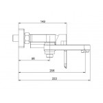 Смеситель для ванны Gappo Noar G3248