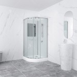 Душевая кабина RGW 100х100х200 см прозрачное стекло AN-208