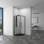 Душевое ограждение RGW Stilvol RGW SV-53B 800х800х2000 мм четверть круга прозрачное стекло 06325388-14