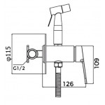 Гигиенический душ Gappo G7299-30