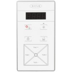 Душевая кабина River Dunay 80х80х21 с крышей тонированное стекло черная задняя стенка 10000003137