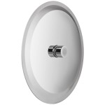 Душевая кабина River Dunay 80х80х21 с крышей тонированное стекло черная задняя стенка 10000003137