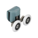 Душевая кабина River Dunay 80х80х21 с крышей тонированное стекло черная задняя стенка 10000003137