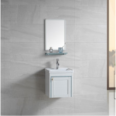 Мебель для ванной комнаты River Amalia 41 см белый голубой AMALIA 405 BU, комплект