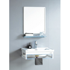 Мебель для ванной комнаты River Laura 71 см белый голубой LAURA 705 BU, комплект