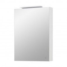 Зеркало-шкаф Roca Oleta 50х70 с LED- светильником белый матовый левый A857644501