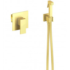 Гигиенический душ Timo Selene 2089/17SM со смесителем, с внутренней частью, золото