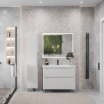 Шкаф-пенал универсальный SanStar Lanciano для ванной комнаты белый