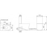 Унитаз-компакт STWORKI HDC527P