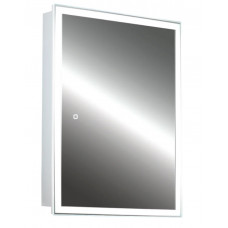 Зеркало-шкаф Stworki Эстерсунд 60 с подсветкой, сенсорное, прямоугольное, белое LED-00002607