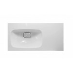 Тумба под умывальник Style Line Альба 90 L напольная/подвесная с бельевой корзиной белая левая ЛС-000010052