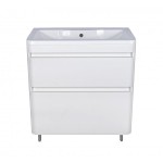 Тумба под умывальник/столешницу Style Line Атлантика 60 напольная белый матовый антискрейч СС-00002208 Тумба под умывальник/столешницу Style Line Атлантика 60 напольная белый матовый антискрейч СС-00002208