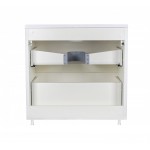 Тумба под умывальник/столешницу Style Line Атлантика 60 напольная белый матовый антискрейч СС-00002208 Тумба под умывальник/столешницу Style Line Атлантика 60 напольная белый матовый антискрейч СС-00002208