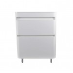 Тумба под умывальник/столешницу Style Line Атлантика 60 напольная белый матовый антискрейч СС-00002208 Тумба под умывальник/столешницу Style Line Атлантика 60 напольная белый матовый антискрейч СС-00002208