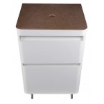 Тумба под умывальник/столешницу Style Line Атлантика 60 напольная белый матовый антискрейч СС-00002208 Тумба под умывальник/столешницу Style Line Атлантика 60 напольная белый матовый антискрейч СС-00002208