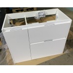 Тумба под умывальник Style Line Барселона 90 L напольная с выкатной корзиной белая левая СС-00002345 Тумба под умывальник Style Line Барселона 90 L напольная с выкатной корзиной белая левая СС-00002345