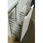 Тумба под умывальник Style Line Барселона 90 L напольная с выкатной корзиной белая левая СС-00002345 Тумба под умывальник Style Line Барселона 90 L напольная с выкатной корзиной белая левая СС-00002345