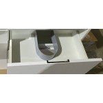 Тумба под умывальник Style Line Барселона 90 L напольная с выкатной корзиной белая левая СС-00002345 Тумба под умывальник Style Line Барселона 90 L напольная с выкатной корзиной белая левая СС-00002345