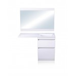 Тумба под умывальник Style Line El Fante Даллас напольная 2 ящика 110 белая СС-00000438