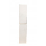 Шкаф-пенал Style Line Даллас 30 Люкс Plus с бельевой корзиной белый СС-00000452