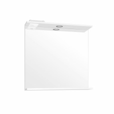 Зеркало Style Line Эко стандарт Инга 70 см с подсветкой белое ЛС-00000642