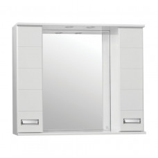 Зеркало-шкаф Style Line Ирис 100/С белый глянец ЛС-00000175