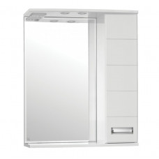 Зеркало-шкаф Style Line Ирис 65/С белый глянец ЛС-00000019