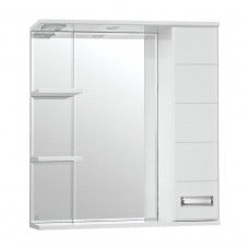 Зеркало-шкаф Style Line Ирис 75/С белый глянец ЛС-00000020