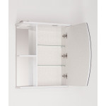 Зеркало-шкаф Style Line Камелия 60 см с подсветкой белый глянец ЛС-00000122
