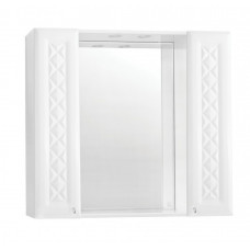 Зеркало-шкаф Style Line Канна 90/С Люкс белый глянец ЛС-00000167