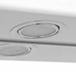 Зеркало-шкаф Style Line Эко стандарт Лира 70 см с подсветкой белый ЛС-00000123